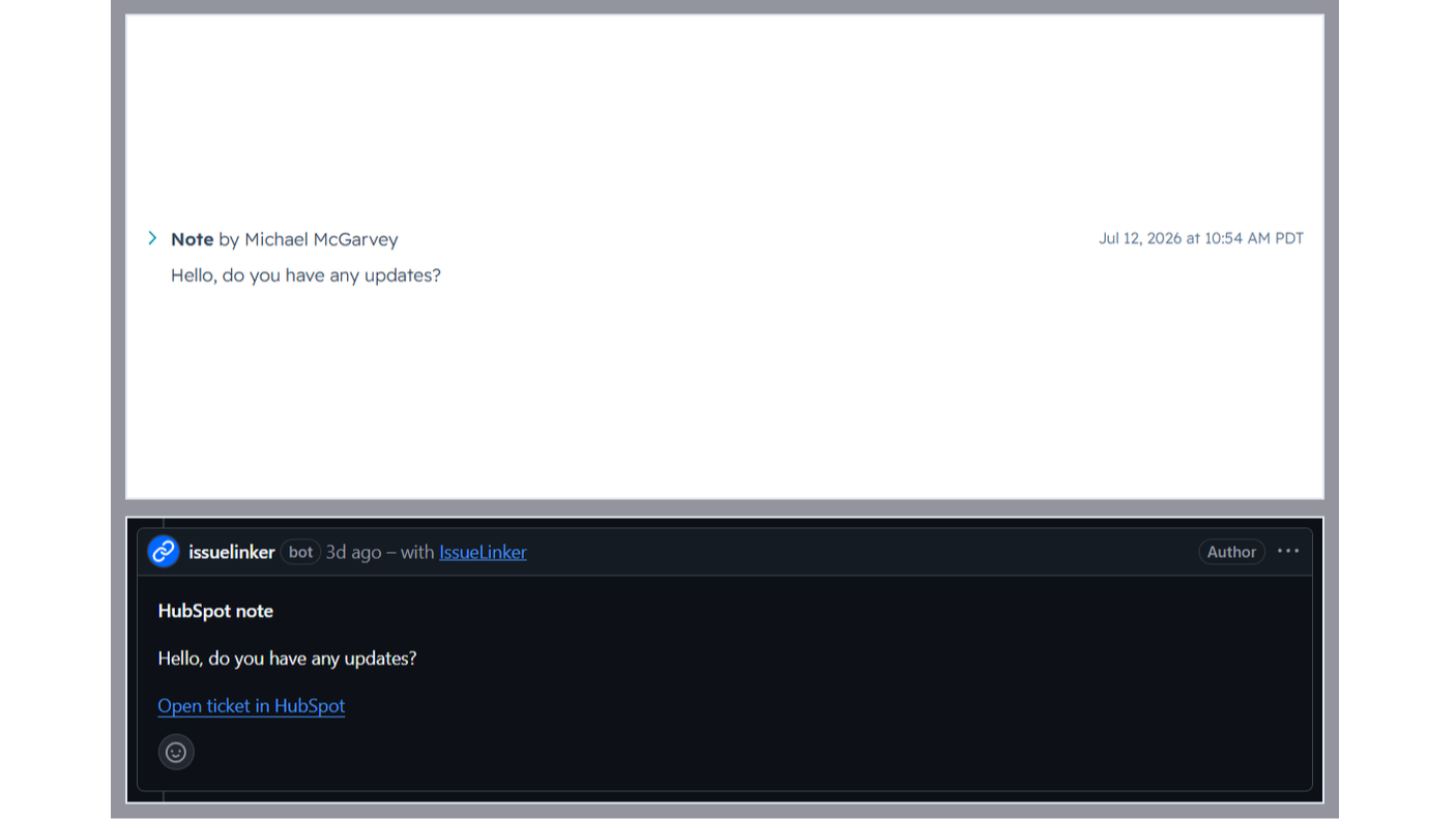 Comment synced between HubSpot and GitHub.