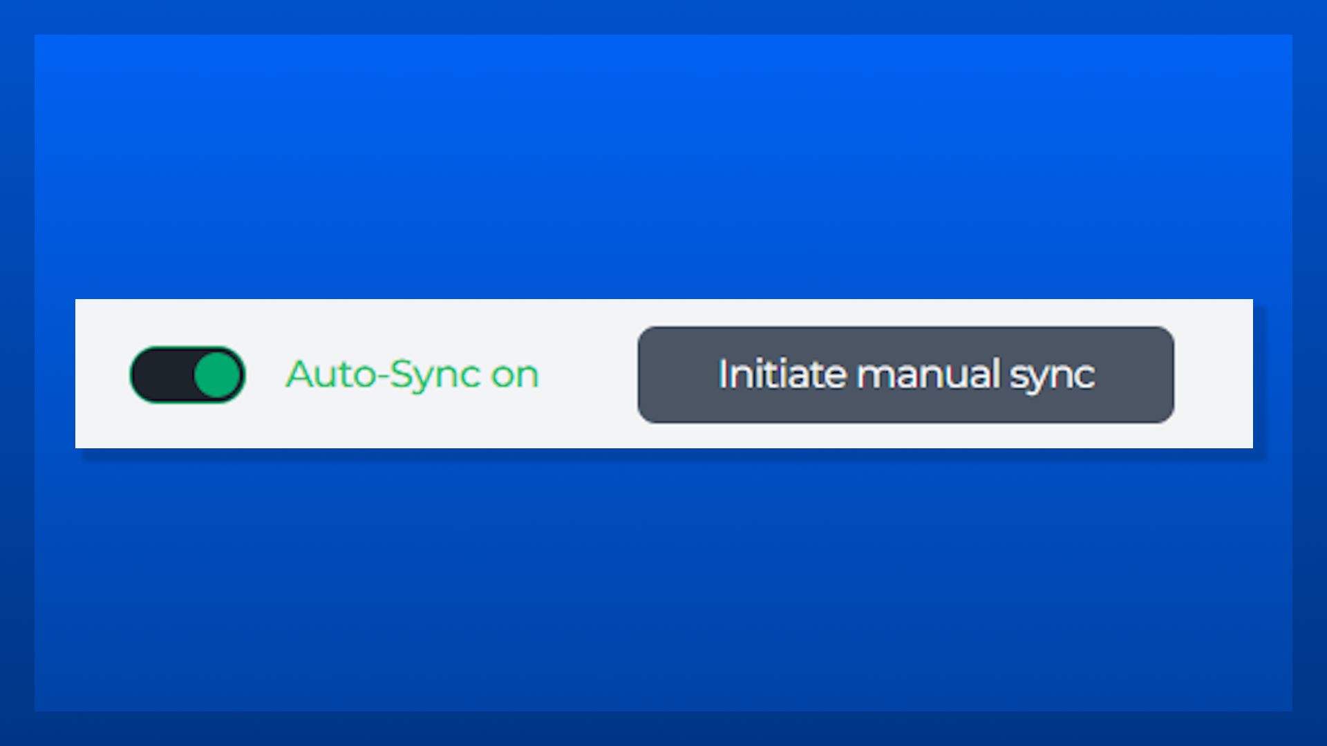 NoteLinker manual sync feature